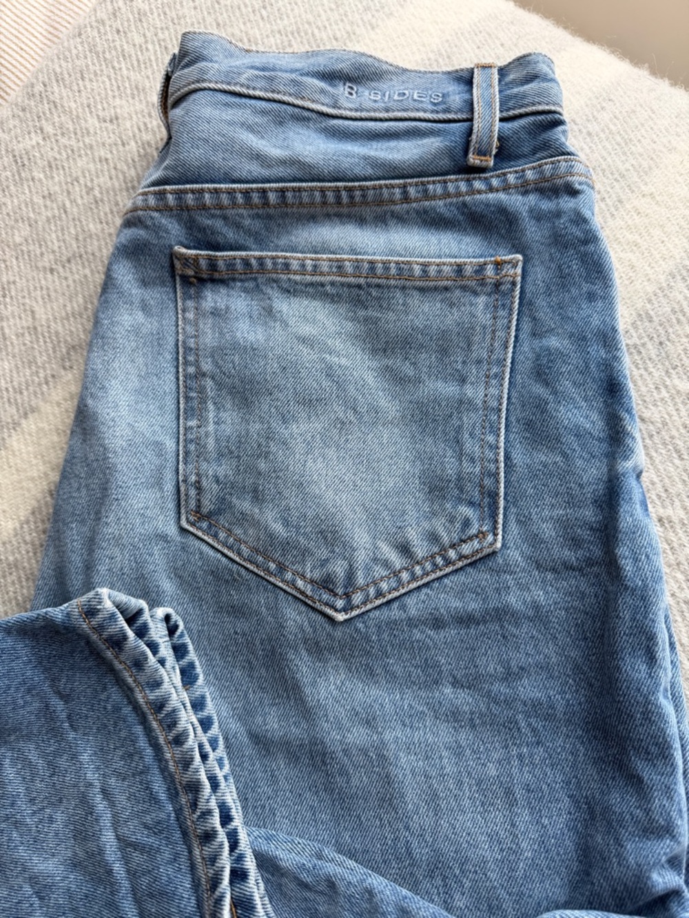 B-Sides Plein Relaxed Straight Jeans - Picture 6 of 12